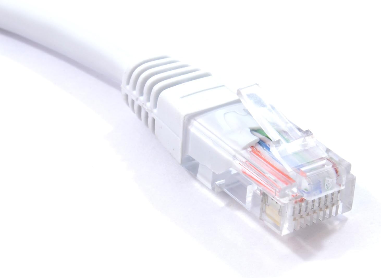 kenable White Network Ethernet RJ45 Cat5E-CCA UTP PATCH 26AWG Cable 0.3m 30cm - Image 3