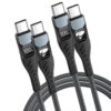USB C to USB C, 100W 5A Fast Chargi...
