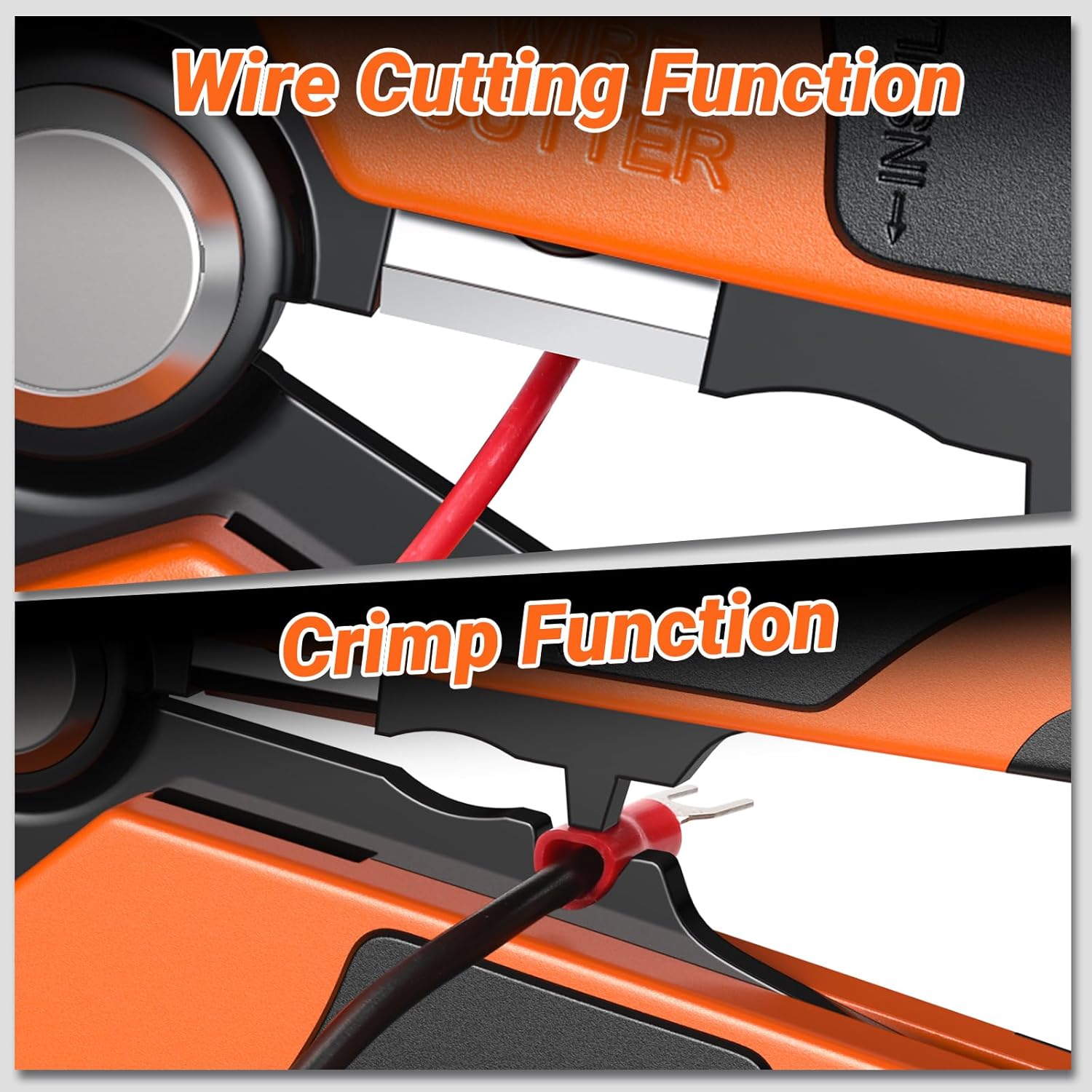 Wire Stripper, Preciva Automatic CableStripper and Cutter Tool Electrical for 0.2-6mm² Wires, Self Adjustable Electrican Wire Crimping Toolkit - Image 4