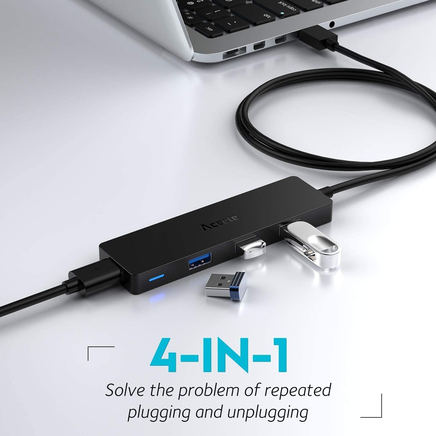 Aceele USB Hub Splitter