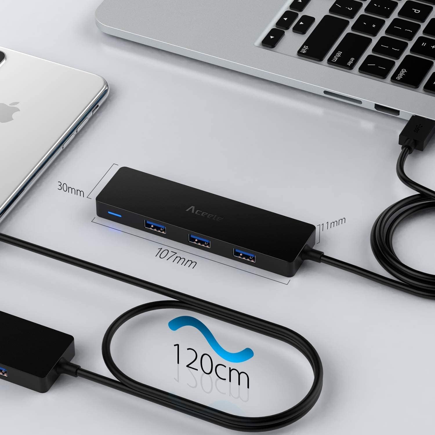 Aceele USB Hub Splitter