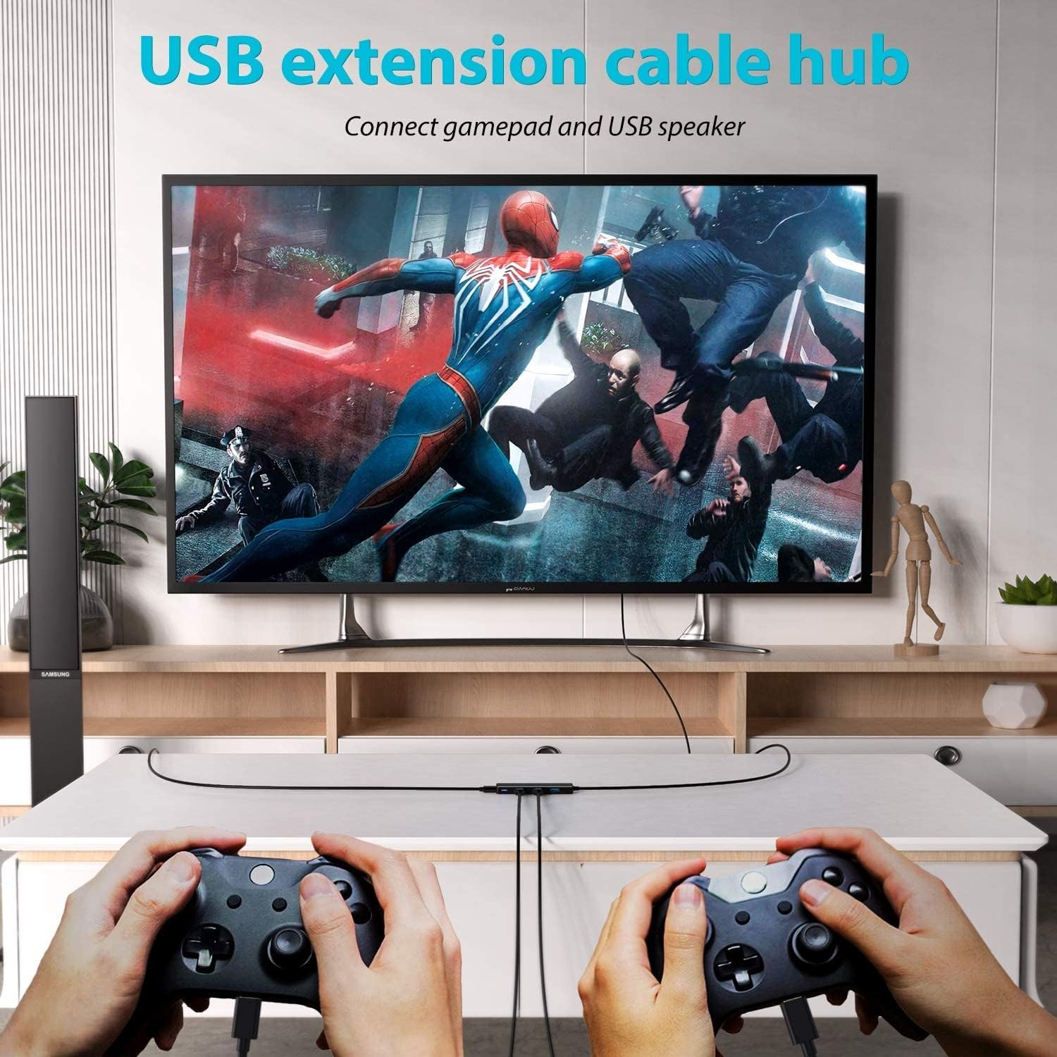 Aceele USB Hub Splitter