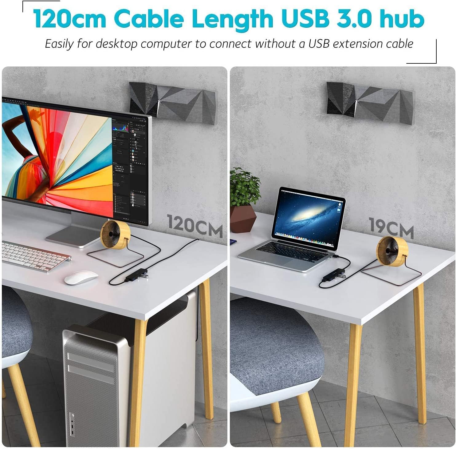 Aceele USB Hub Splitter