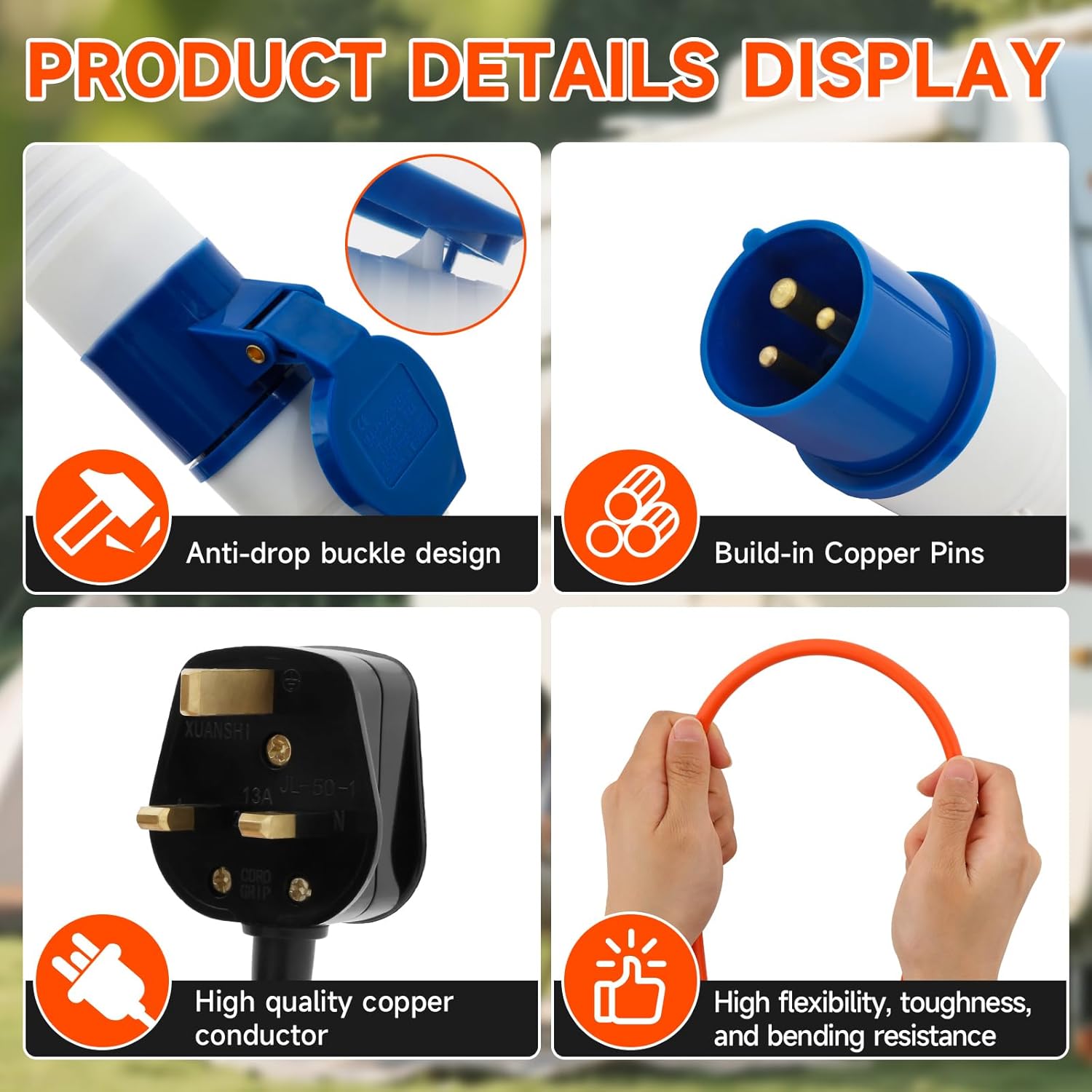 Caravan Hook Up Cable