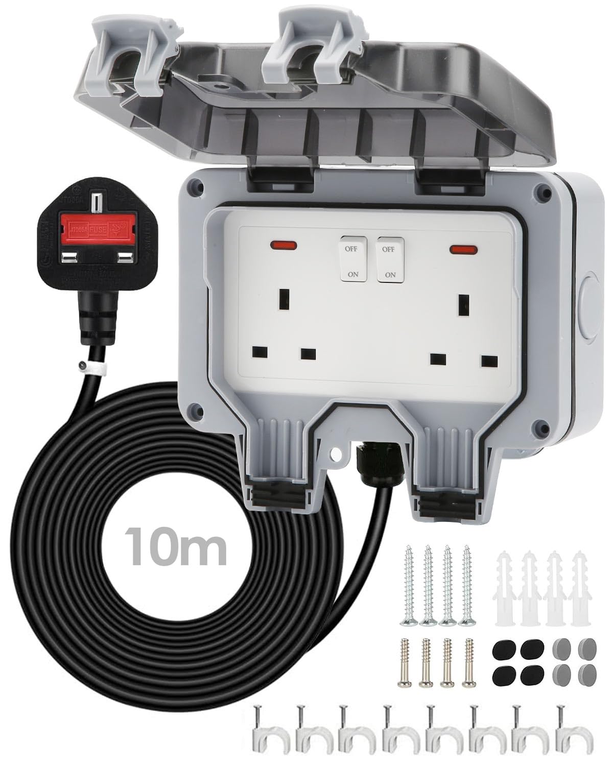 Double Outdoor Power Cable