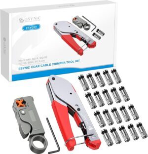 Esynic Professional Coaxial Crimping