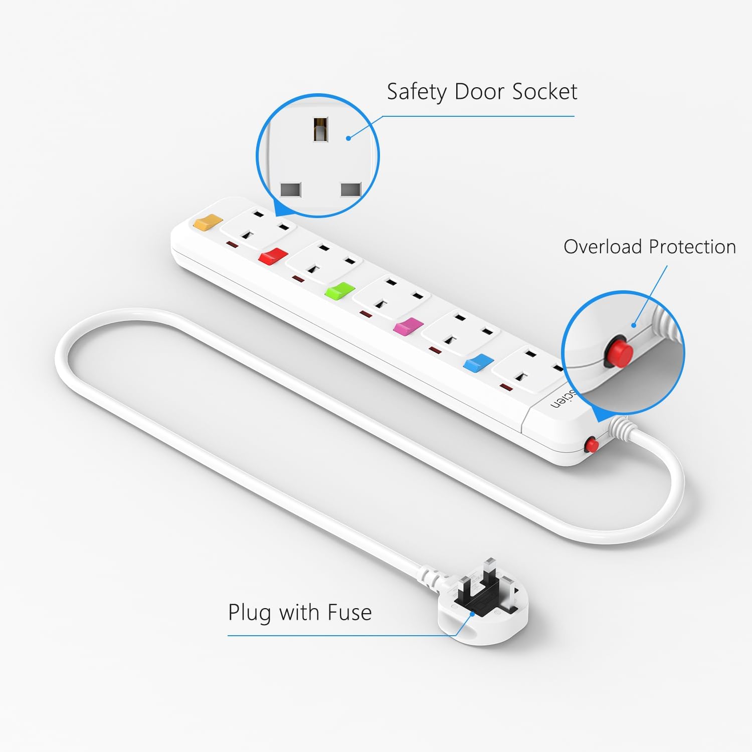 Mscien 4m Extension Lead