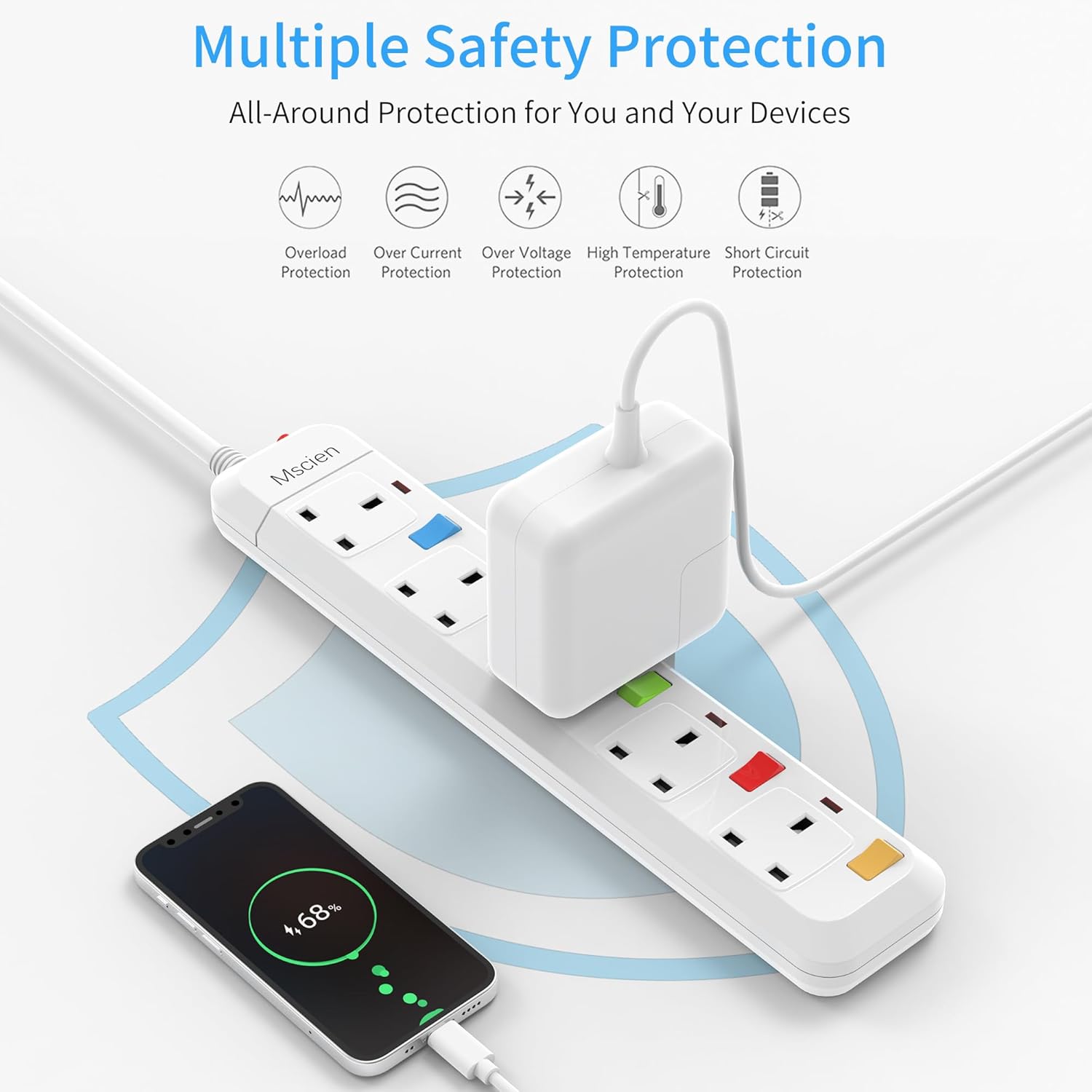 Mscien 4m Extension Lead