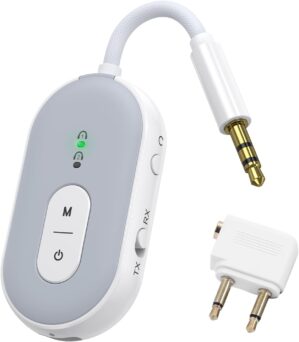 Oria Bluetooth Airplane Adapter