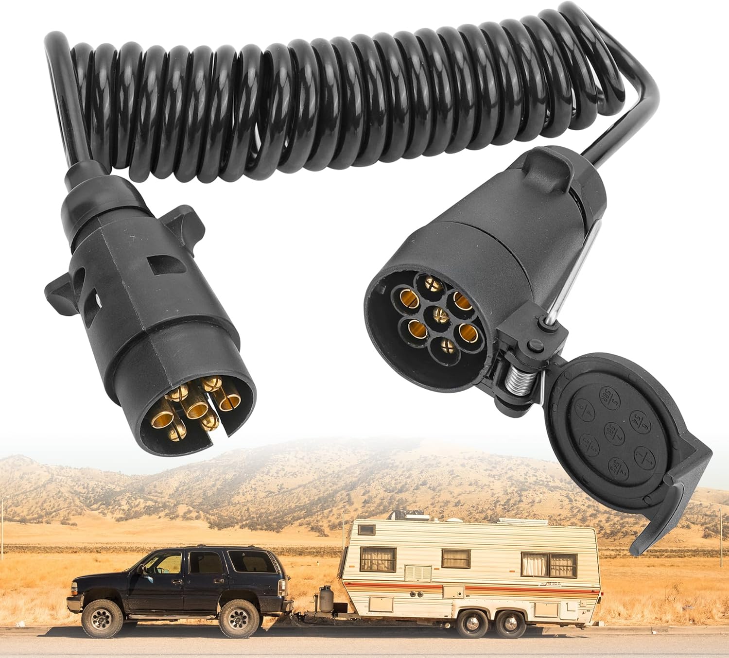 Pin Trailer Extension Cable