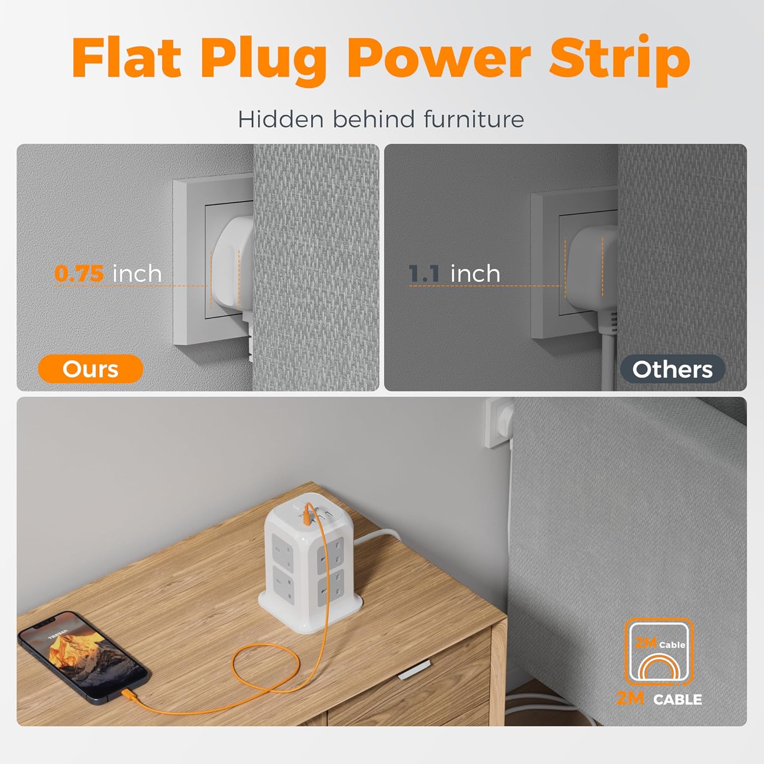 Tower Extension Lead USB