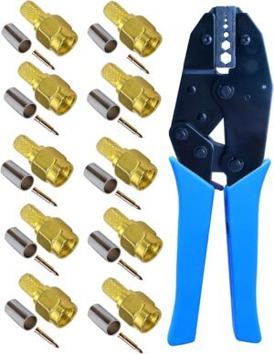 10pcs Sma Connector Coaxi