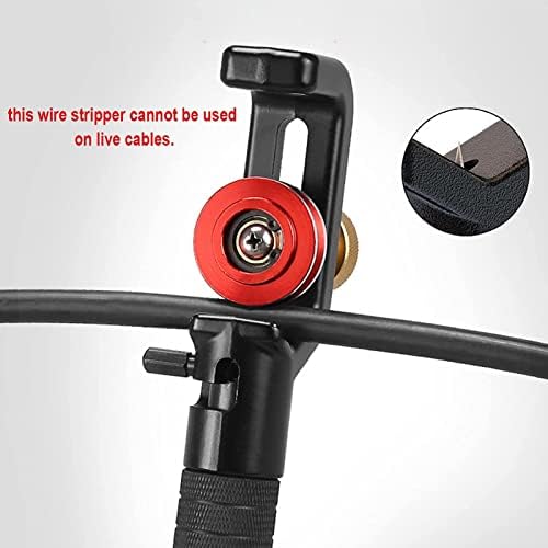 Transverse Armoured Cable Stripper 4 to 10mm Wire Jacket Stripping Tool Alloy Steel Fiber Optic Slitter Stripping Tool - Image 4