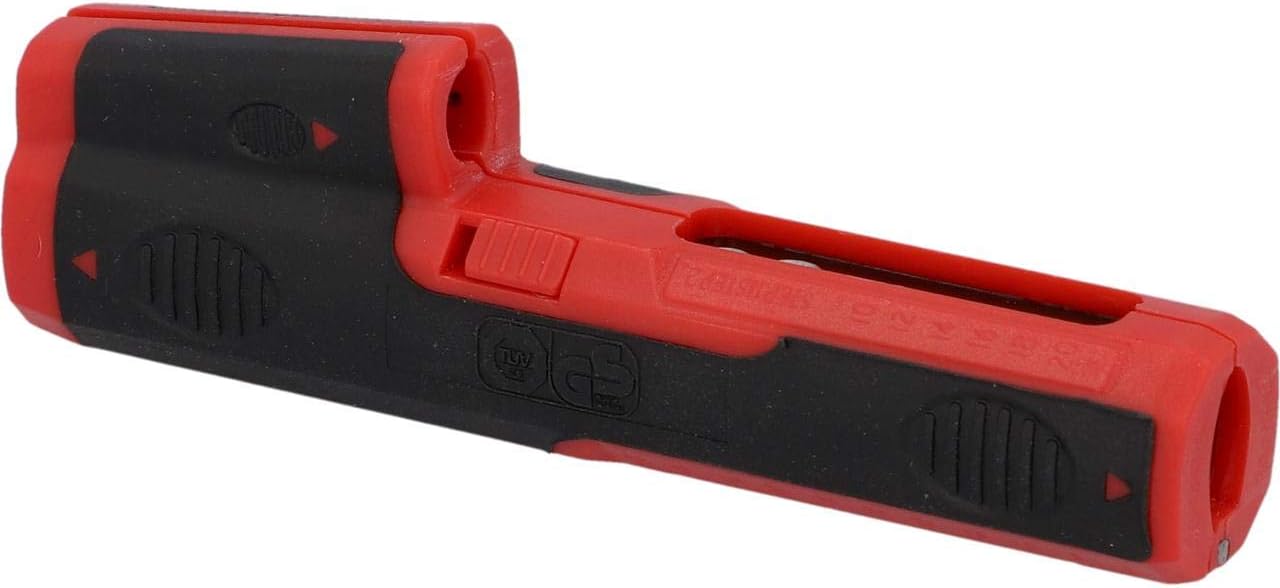UNITEC Cable stripper for round and longitudinal cutting, for round cables with a diameter of 8-13 mm, suitable for coaxial cables RG59 and RG6 - Image 6