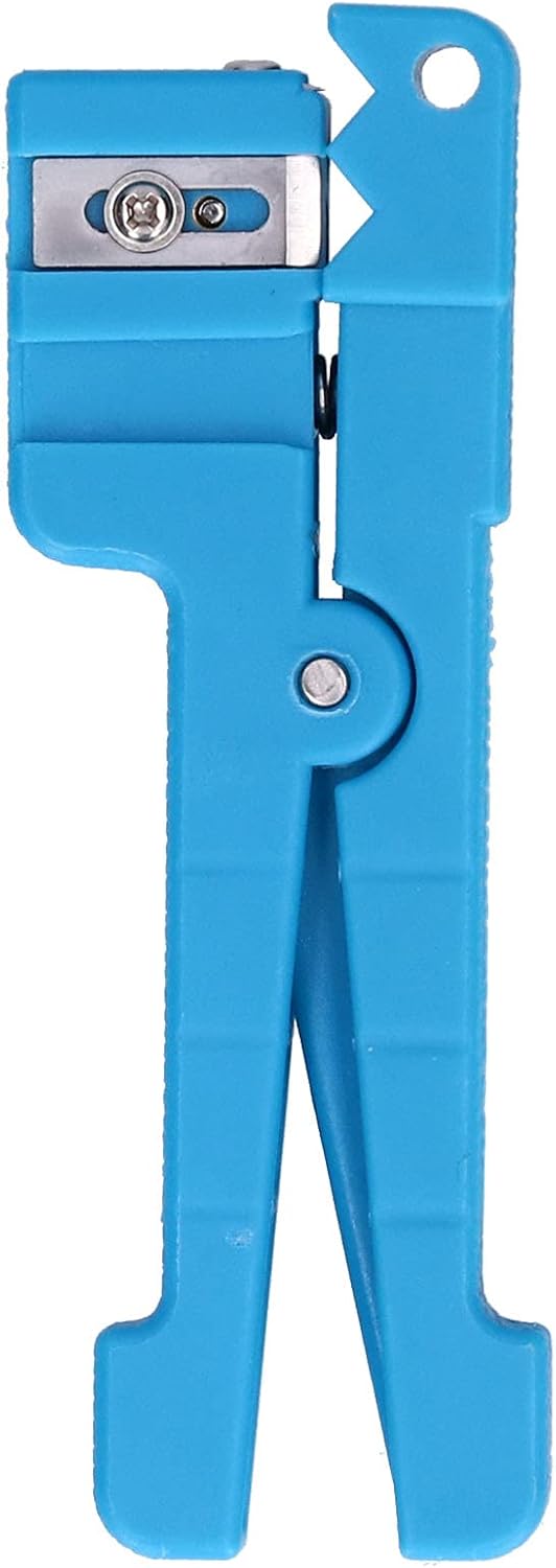 Cable Stripper Fiber Optic Coaxial Wire Tube Cutting Stripping Tool Blade Straight Arc Cutter Crimper - for and - Image 6
