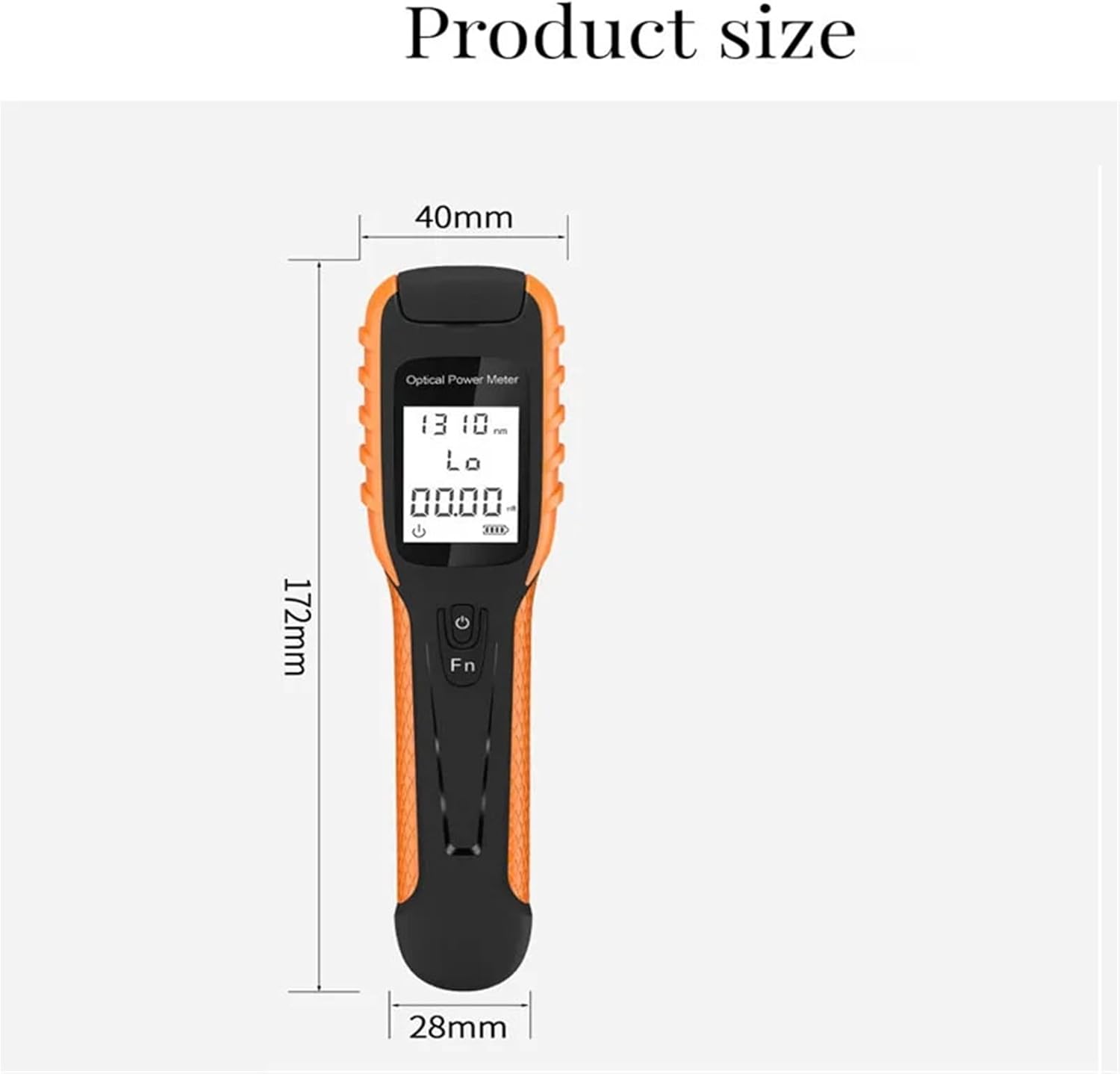 OTDR, Battery Optical Power Meter High Precision Rechargeable Fiber Optic 5GFTTH OPM Tester,Outdoor Field Work(-70 to 6dBm) - Image 7