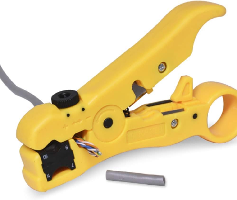 Wire Stripping Tool for Coax and Data Cable Cable Stripper for UTP Cat5 Cat6 Cable Stripper - Image 5
