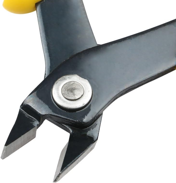 DOWELL Micro Cutter Flush Cutter Electronics Soft Wire Cutter Professional Cutting Copper and Aluminum Wire Cables (1PC) - Image 2