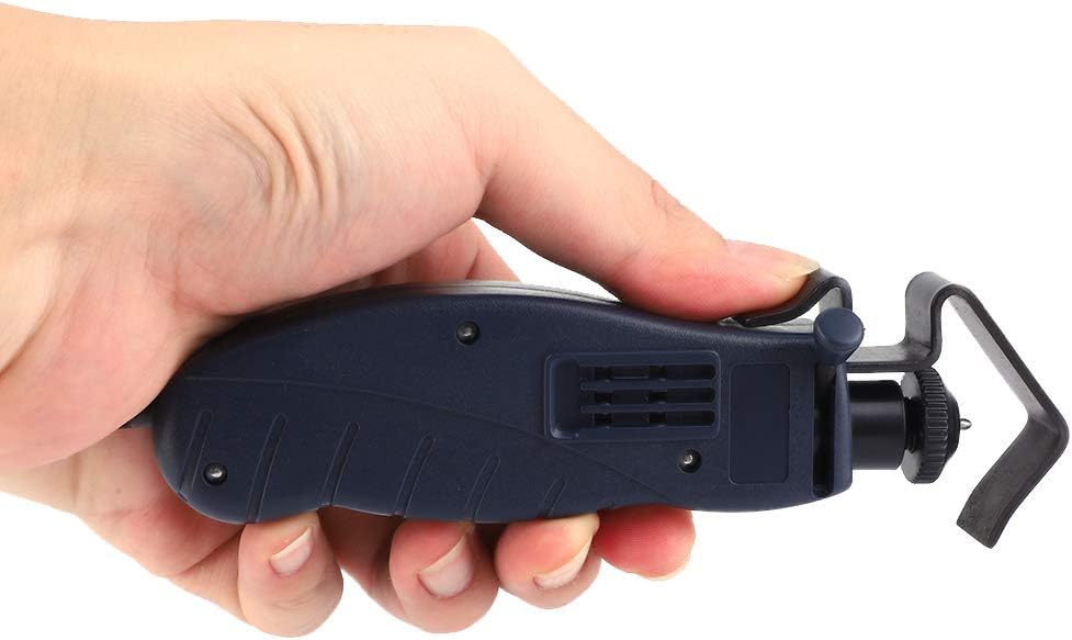Stripping Plier,Coaxial Stripper,Cable Sheath Stripper,Portable Handheld Coaxial Stripper Wire Cable Stripping Cutter Terminal Stripping Tool,Suitable for Large Cable Sizes,Coaxial Tool Series - Image 5