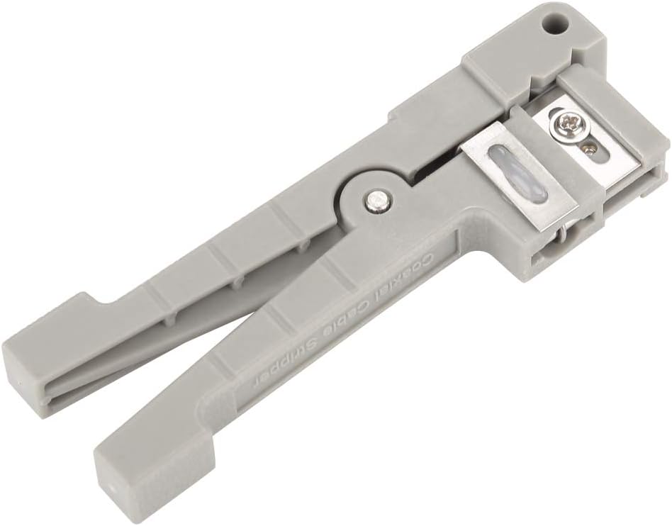 45-162+45-163 Fiber Optic Buffer Tube Stripper, Coaxial Cable Stripping Tool, Grey, Plastic - Image 8