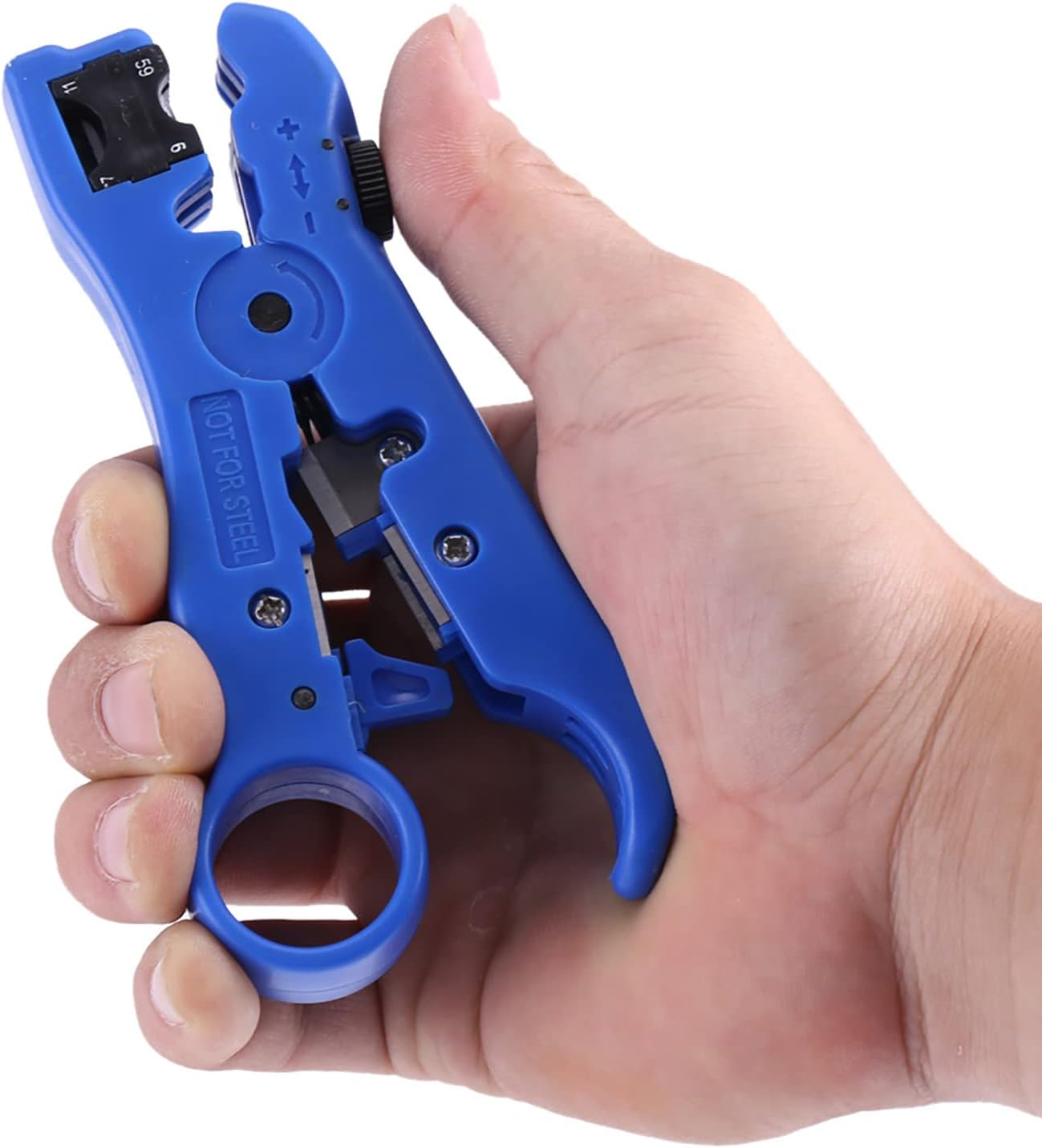 Cable Cutter Tool, Wire Cutter, Stripper Coax Coaxial Cable Stripper Stripping Tool for RG59 RG6 RG7 RG11 Wire - Image 8