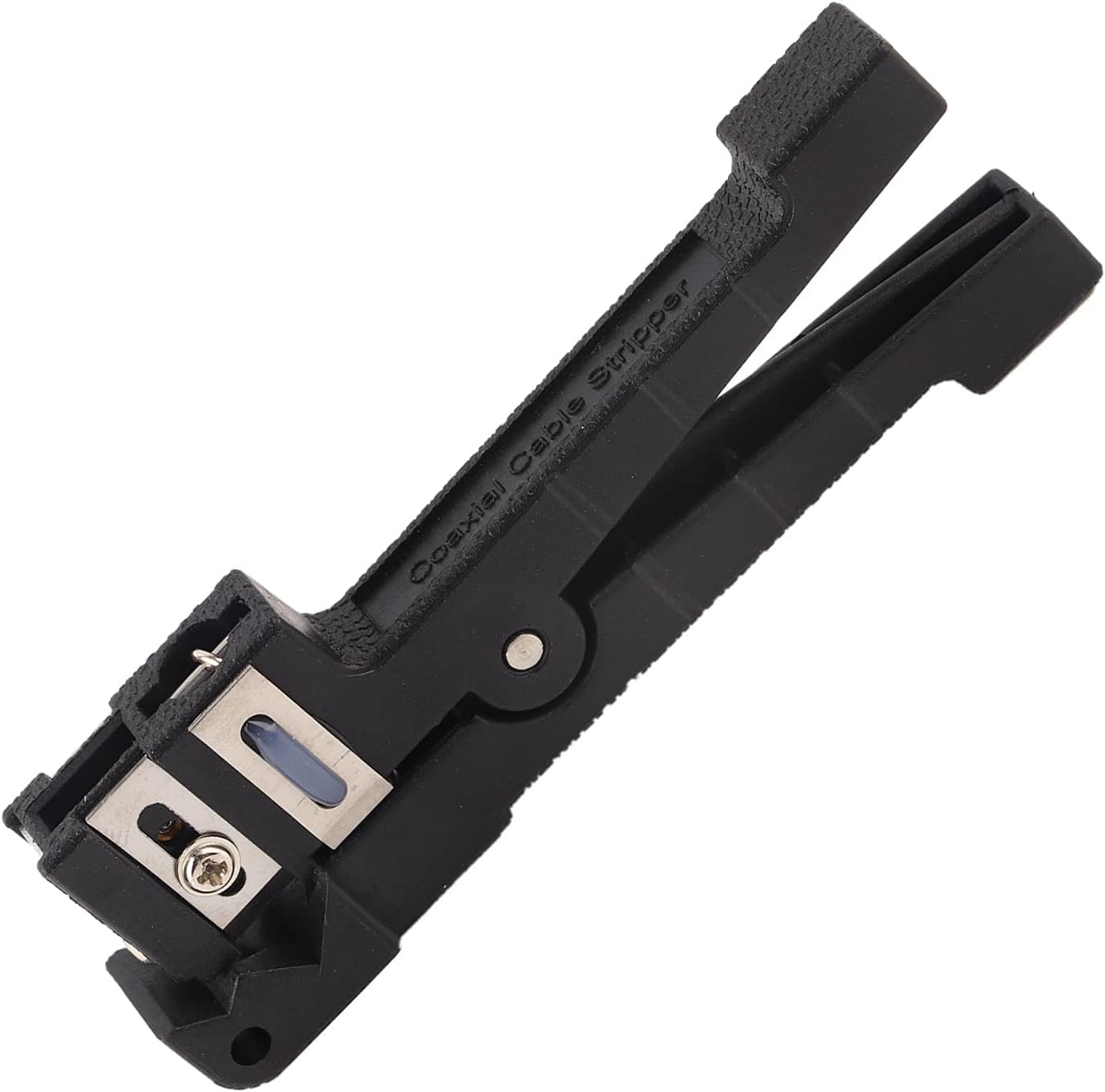 Optical Fiber Strippers Professional Precision Cable Sheath Peeling Tool with Adjustable Blade Depth for Electricians Technicians Black Plastic Metal 3.5 Inch - Image 5