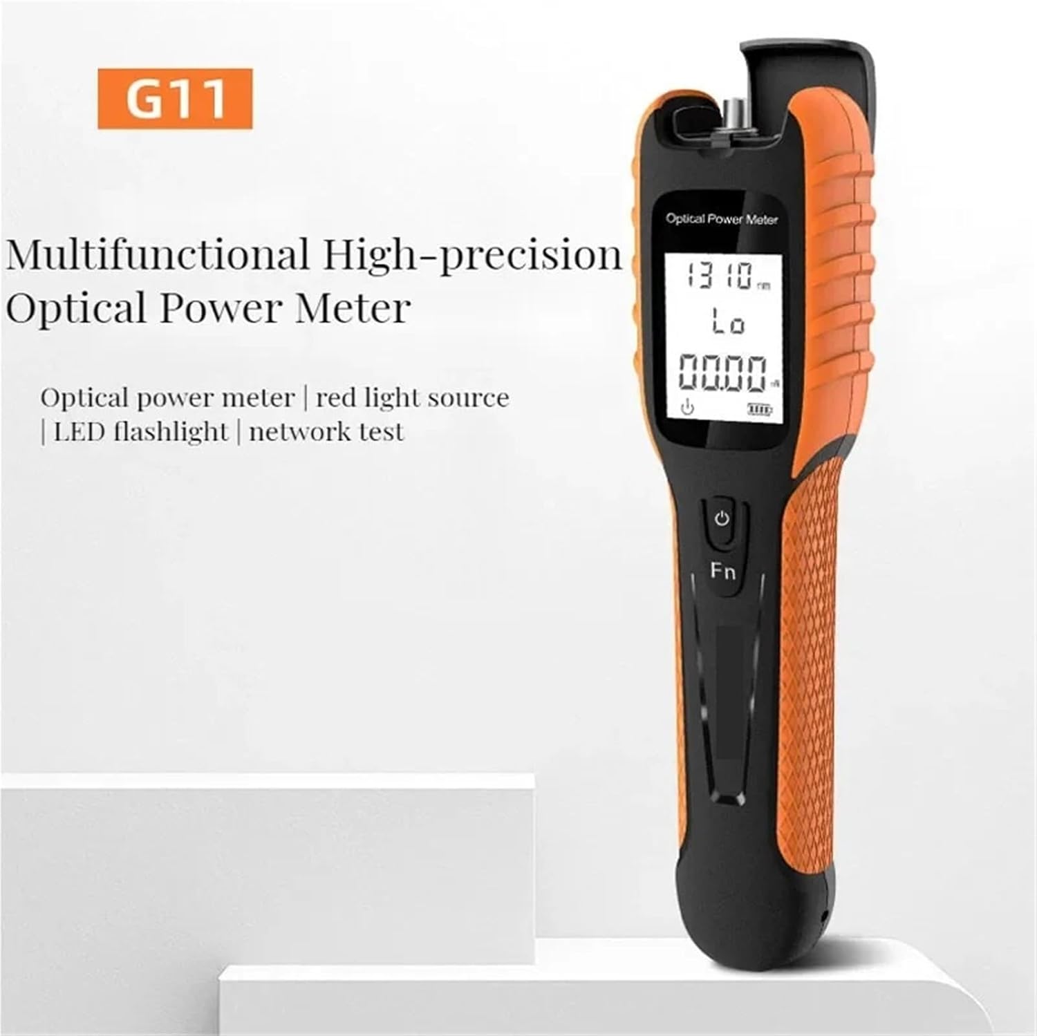 OTDR, Battery Optical Power Meter High Precision Rechargeable Fiber Optic 5GFTTH OPM Tester,Outdoor Field Work(-70 to 6dBm) - Image 5