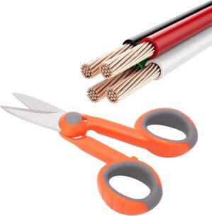 Fiber Optic Kevlar Scissors