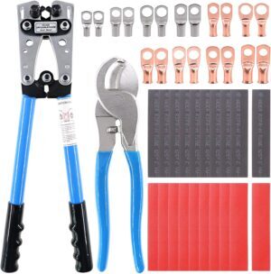 Glarks 42pcs Battery Cable