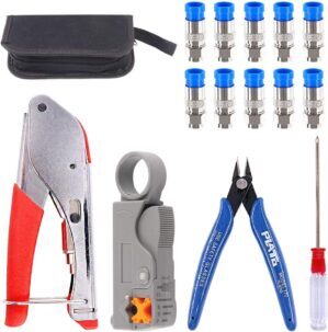 Glarks Coaxial Cable Crimper