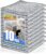 10 Pack 20x20cm Double-Layer Silver Mesh Dishcloths, Non-Scratch Wire Cleaning Cloth, Reusable Stainless Steel Cloth for Wet & Dry Kitchen Use (Dishes/Pots/Sinks)