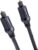 Amazon Basics Toslink Digital Optical Audio Cable, Multi-Channel, for Audio System, Sound Bar, Home Theatre, Gold-Plated Connectors, 3 m, Black