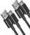 Anker USB C Charger Cable, 2-Pack 3 ft (0.9 m) USB to USB C Cable, USB A to USB C Braided Phone Charger Cable for iPhone 17/16/15, iPad Pro, Samsung Galaxy, MacBook Pro,and More