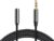 Audio Extension Cable, 3.5mm Male to Female Earphone Extension Cord, Stereo Aux Jack Cable, for Headphones, PC, Smartphones, Tablets (1.5m)