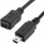 CY USB 2.0 Hi speed Mini USB 5Pin Male to Female Extension Adapter Cable 150cm