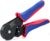 Ferrule Crimping Tool AWG 23-7 (0.25mm²-10mm²), Hexagonal Crimper for End-Sleeves Terminal – Self-Adjusting Racheting Tool