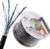 kenable External Shielded CAT6A Outdoor Use COPPER Ethernet Cable S/FTP Reel 100m Black [100 metres] for 10 Gigabit High Speed Networking – Futureproof – All POE compatible