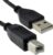 kenable USB 2.0 24AWG High Speed Cable Printer Lead A to B BLACK 2m [2 metres]