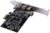 Multibao PCIe 3 Ports 1394A Firewire Expansion Card, PCI Express (1X) to External IEEE 1394 Adapter Controller (2 x 6 Pin + 1 x 4 Pin) for Windows 7/8/Mac OS with Low Profile Bracket and Cable