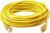 Southwire 2588SW0002 Outdoor Cord-12/3 SJTW Heavy Duty 3 Prong Extension Cord-for Commercial Use (50′, Yellow), 50 Feet
