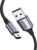 UGREEN Mini USB Cable Braided USB 2.0 to Mini B Cable Data Transfer & Charge Compatible with Blue Yeti, Sat Nav, Dash Cam, Hero 2/3 / 4, DAC, PS3 Controller, MP3/4 Player, PDA, Camera, Scanner (1M)