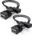 [2 Pack] 2-in-1 Micro USB (OTG Cable with Power) Adapter, for Fire Stick 4K, Host Devices, External Hard Drives, USB Card Readers, USB Ethernet Adapter, Game Controllers, Playstation Classic, etc.