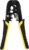 Uvital Dual-Modular Network Cable Cutting Stripping Crimper, Cat 5 Stripper Crimping Tool RJ45 RJ12 RJ11 8P/6P Connectors Hand Tools for Cuts, Strips, and Crimps 2 Type of Plugs in 1