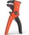 VCELINK Automatic Quickstrip Wire Stripper and Cutter, 2 in 1 Adjustable Wire Stripping Tool&Eagle Nose for Electrical Cable/Speaker Wires (7-Inch), Black