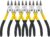 Wire Cutters 5 Pack,6.5 inch Flush Cutters,BOOSDEN Spring Loaded Cutting Pliers,Precision Side Cutter,Ultra Sharp Diagonal Cutter,Small Dikes Wire Snips Wire Clippers for Crafting, Jewelry, Floral